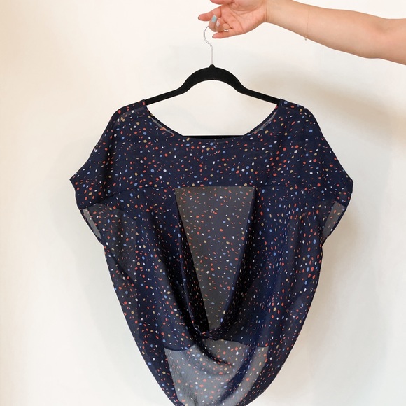 BCBGeneration Sheer Shirt - Picture 2 of 3